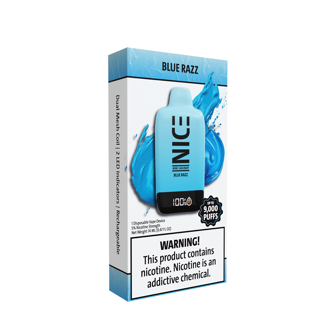 Blue Razz NICE Disposable Vape