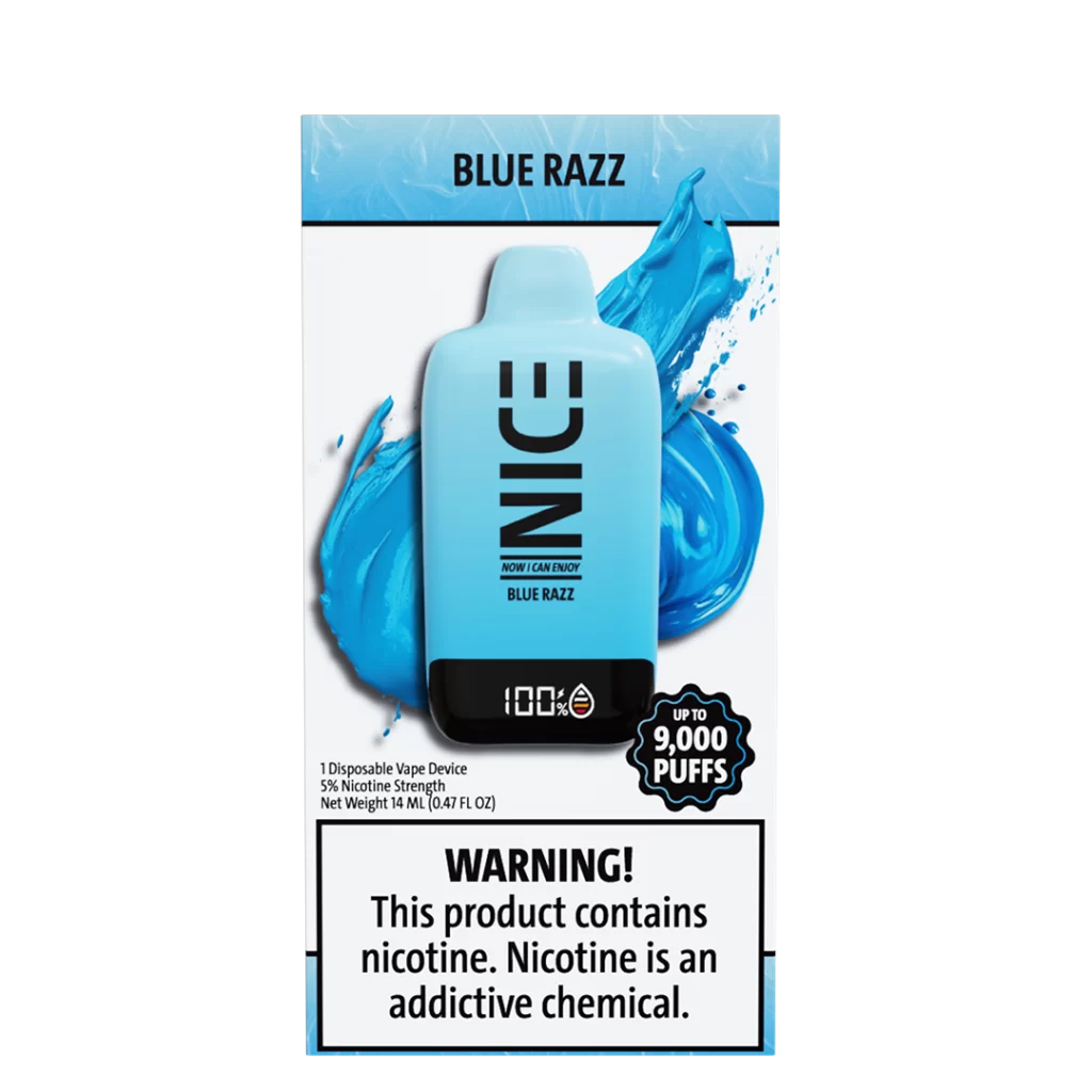 Blue Razz NICE Disposable Vape